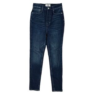 We The Free Dark Wash High Rise Skinny Jeans